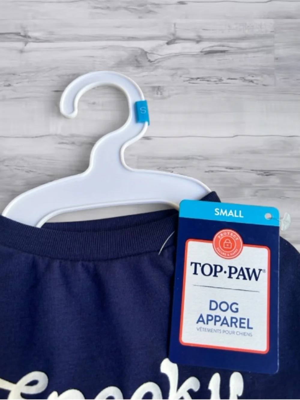🆕☠️ Spooky Vibes Dog T-Shirt Top Paw Small NWT🦴